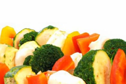 Colorful Meal Prep: Vibrant Veggie Kabobs Made Easy