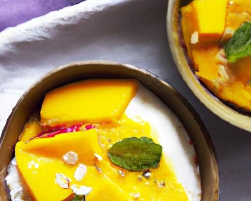 Tropical Overnight Oats: Mango & Passionfruit Delight Recipe