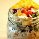 Layered Burrito Bowl Salad in a Jar: Fresh, Fun, Flavorful