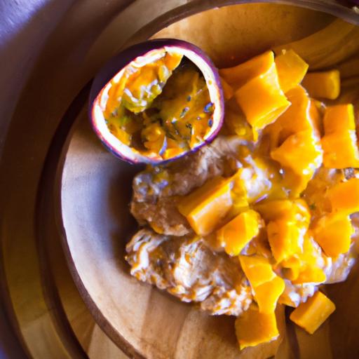 Tropical Overnight Oats: Mango & Passionfruit Delight Recipe