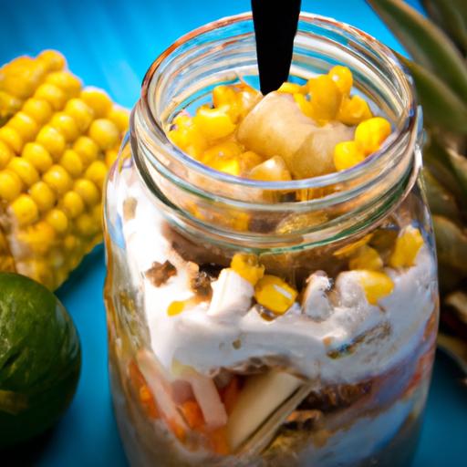 Layered Burrito Bowl Salad in a Jar: Fresh, Fun, Flavorful