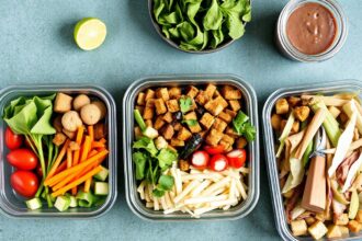 Easy 2000 calorie meal prep for 7 days.