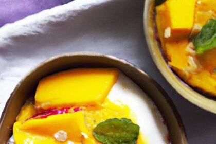 Tropical Overnight Oats: Mango & Passionfruit Delight Recipe