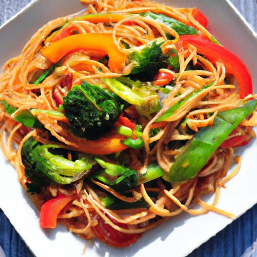 Meal Prep Magic: Colorful Veggie Stir Fry Noodles Guide