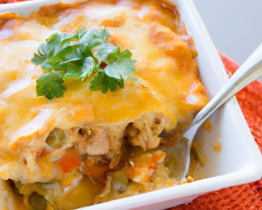Freezer Meal Magic: King Ranch Chicken Casserole Delight