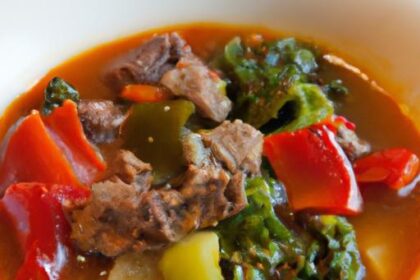 Hearty Vegetable Beef Soup: Easy Meal Prep for Comfort Food