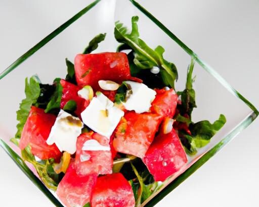Fresh & Fun: Watermelon Feta Salad Perfectly Packed in a Jar
