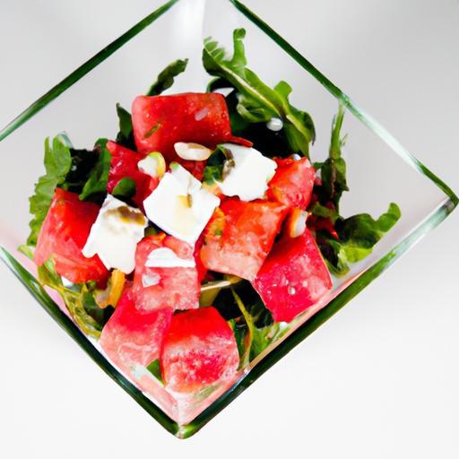 Fresh & Fun: Watermelon Feta Salad Perfectly Packed in a Jar