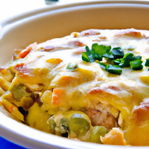 Freezer Meal Magic: King Ranch Chicken Casserole Delight