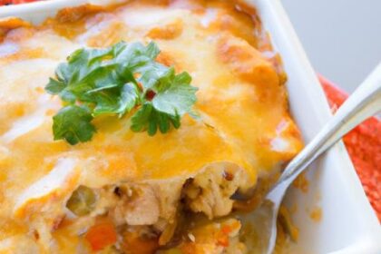 Freezer Meal Magic: King Ranch Chicken Casserole Delight