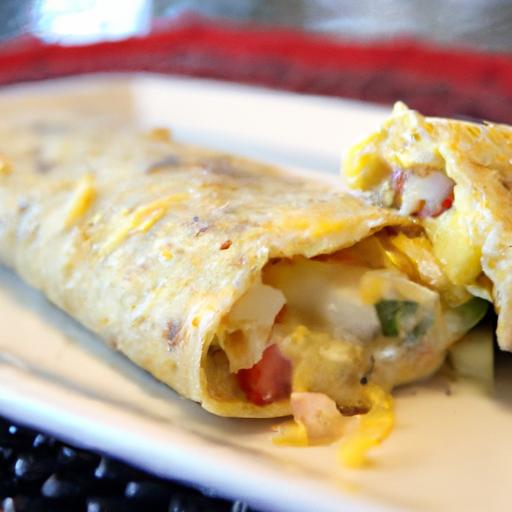 Denver Omelette Freezer Burritos: Breakfast Made Easy!