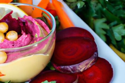 Brighten Lunch with a Vibrant Beet Hummus Salad Jar