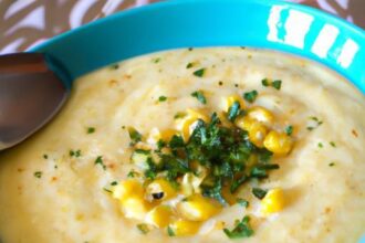 Freeze & Savor: Vegan Corn Chowder Perfect for Meal Prep