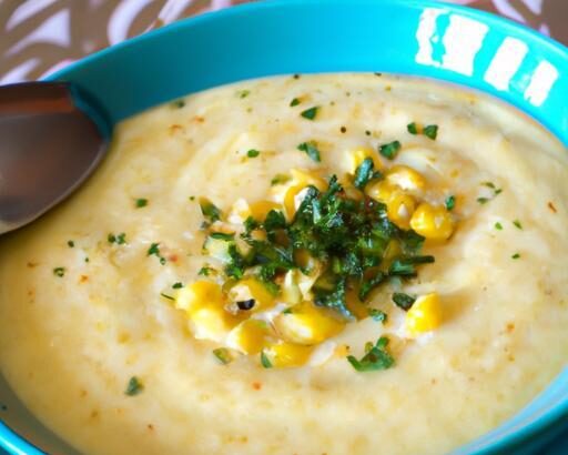 Freeze & Savor: Vegan Corn Chowder Perfect for Meal Prep