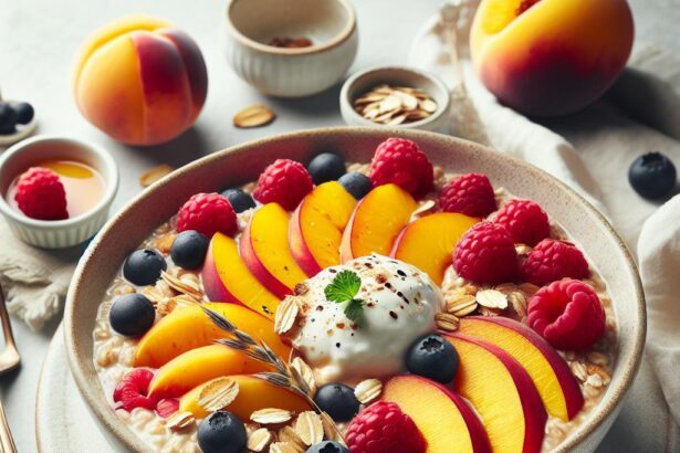 Peach Cobbler Overnight Oats: A Sweet Morning Treat