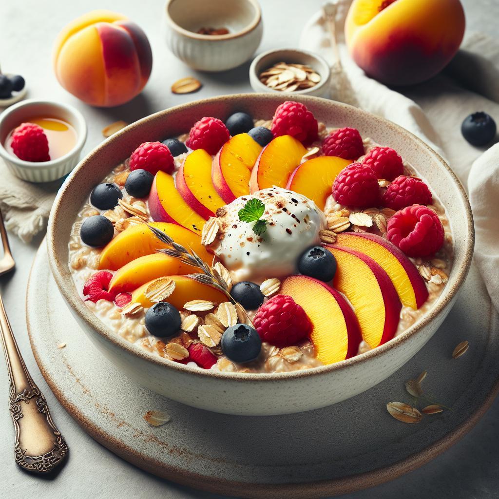 Peach Cobbler Overnight Oats: A Sweet Morning Treat