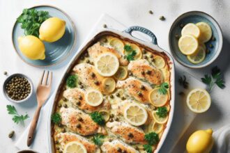 Make-Ahead Magic: Freezer-Friendly Chicken Piccata Casserole