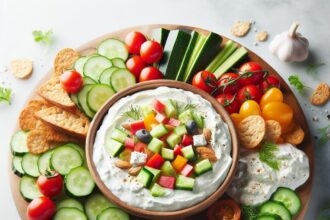 Creamy Greek Yogurt Ranch Dip: Veggie’s New Best Friend