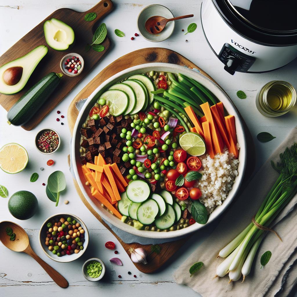 Easy Vegan Crock Pot Freezer Meal Kits for Busy Days