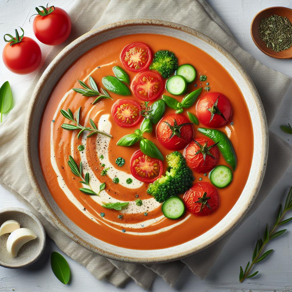 Freezer-Friendly Creamy Tomato Soup: Make Ahead Magic