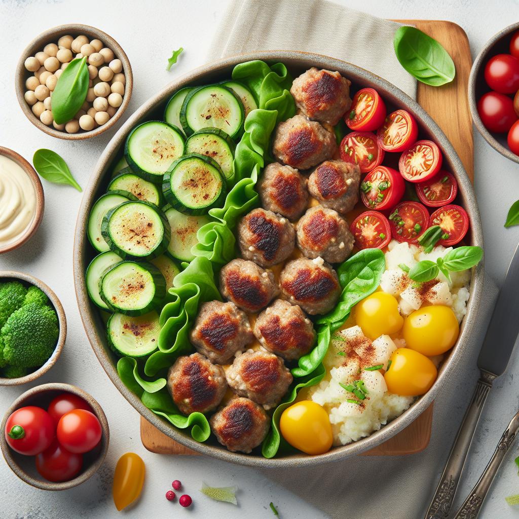 Keto Meatball Meal Prep: Easy, Tasty Low-Carb Dinners