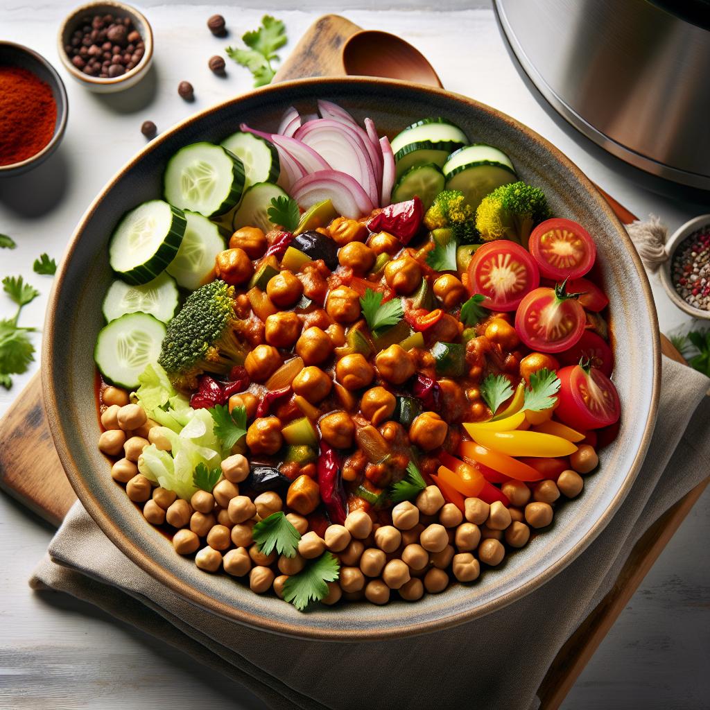 Effortless Slow Cooker Freezer Meal: Chana Masala Magic