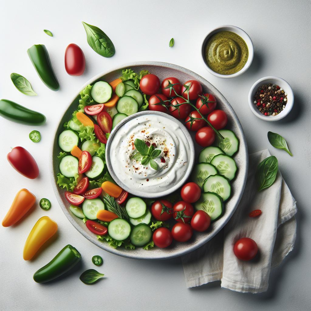 Creamy Greek Yogurt Ranch Dip: Veggie's New Best Friend