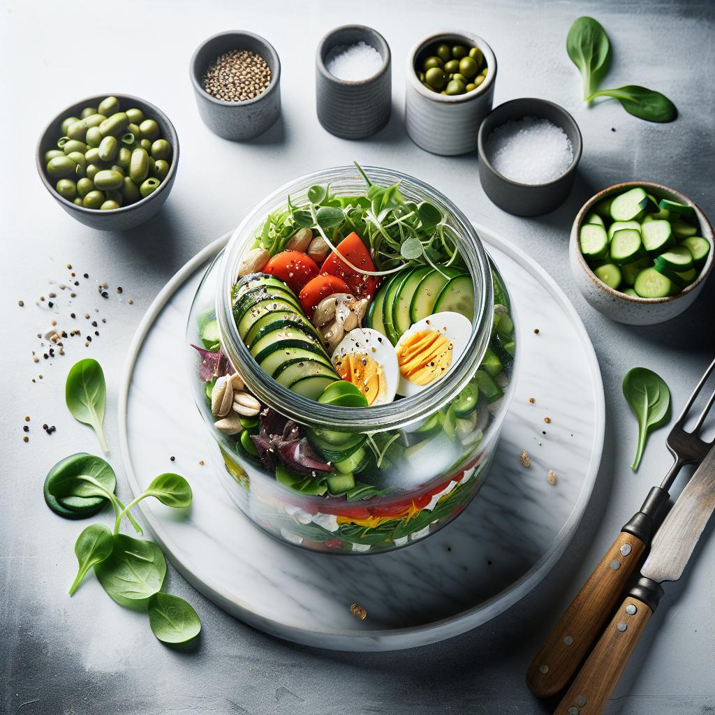 Power-Packed Proteins: Top Picks for Jar Salad Perfection