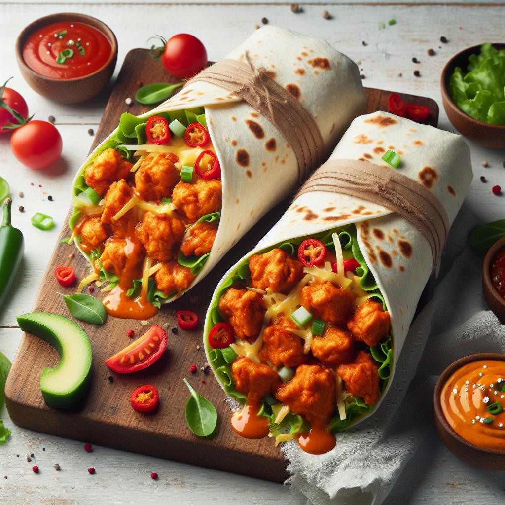 Freeze Flavor: Crafting Perfect Buffalo Chicken Burritos