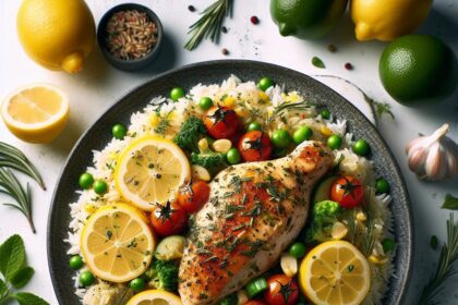 Zesty Lemon Herb Chicken & Rice: Easy Meal Prep Recipes