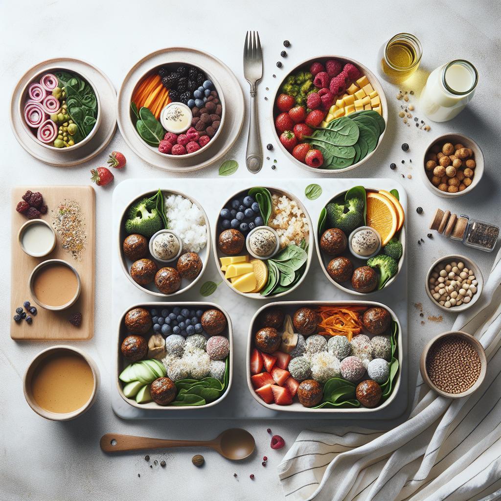 Power Your Week: 7-Day Meal Prep Featuring Energy Balls