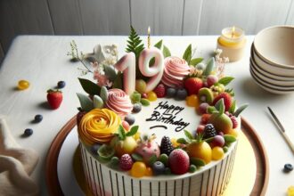 Sweet Celebrations: Crafting the Perfect 19th Birthday Cake