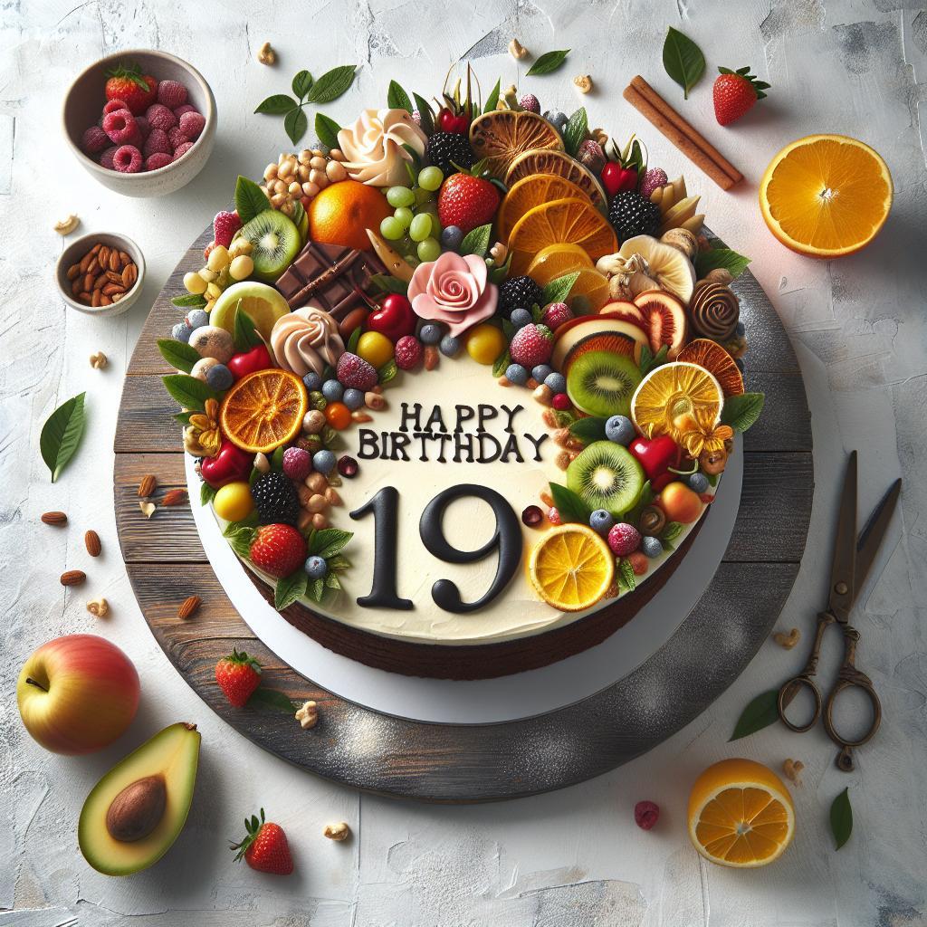 Creative Ideas for the Perfect 19th Birthday Cake Celebration
