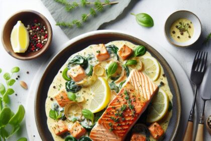 Savor the Flavor: Creamy Garlic Butter Salmon Delight