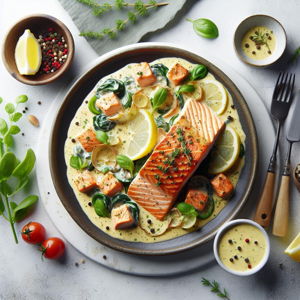 Savor the Flavor: Creamy Garlic Butter Salmon Delight