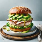 Savor the Flavor: Turkey Burger with Creamy Avocado Mash