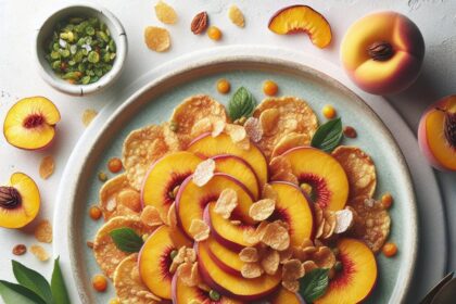 Timeless Old Fashioned Peach Crisps: Sweet, Crunchy Delight