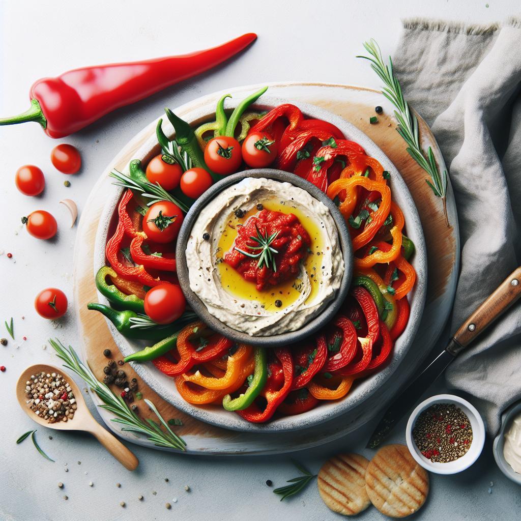 Bold & Bright: Discover the Magic of Roasted Red Pepper Dip