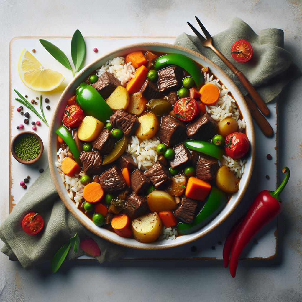Hearty Beef and Rice Stew: A Comfort Food Classic Explored