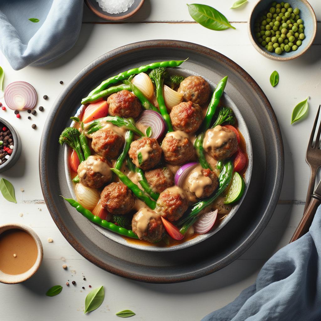 Savory Meatball Stroganoff: A Twist on a Classic Dish