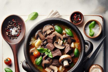 Hearty Beef and Mushroom Soup: A Comfort in Every Spoonful