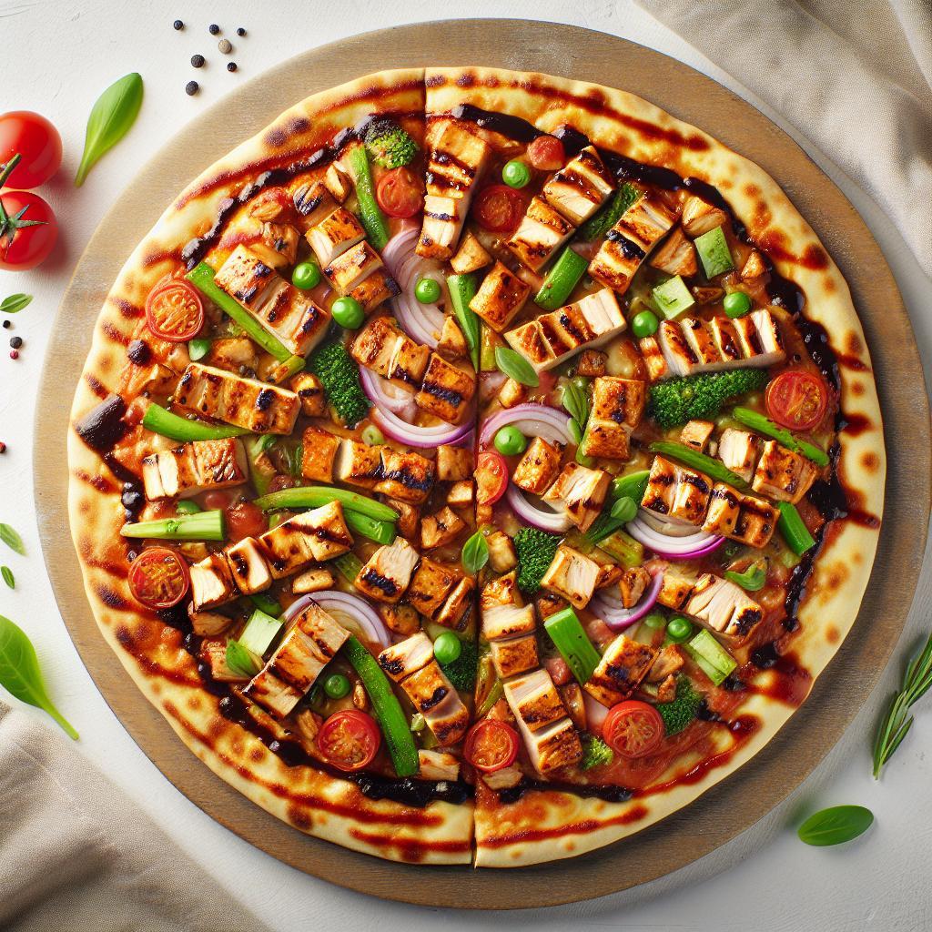 Savor the Flavor: Irresistible BBQ Chicken Flatbread Pizza
