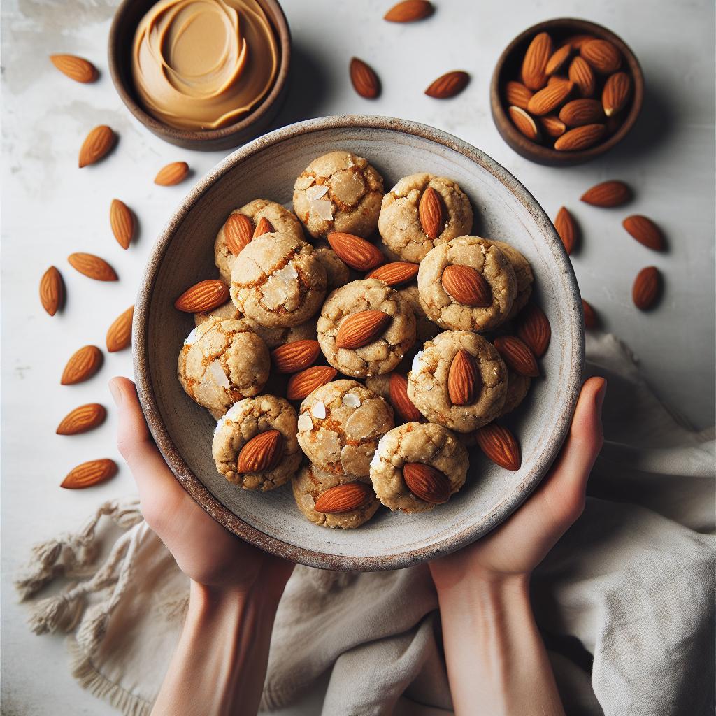 Wholesome Almond Flour Cookies: Easy Vegan Peanut Butter Bites
