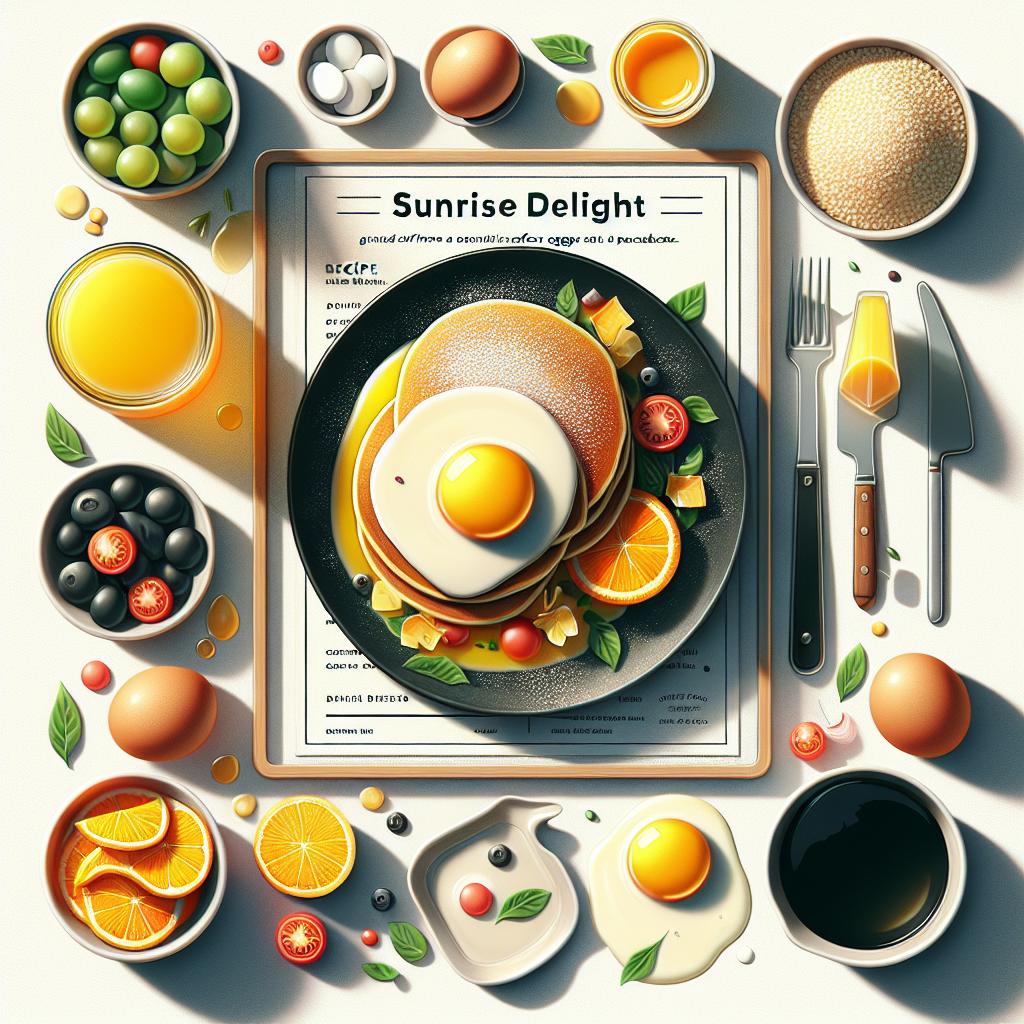 Sunrise Delight: The Perfect Egg and Pancake Breakfast Guide