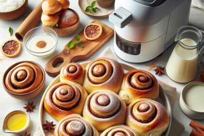 Fluffy Bread Machine Cinnamon Rolls: Simple Homemade Joy