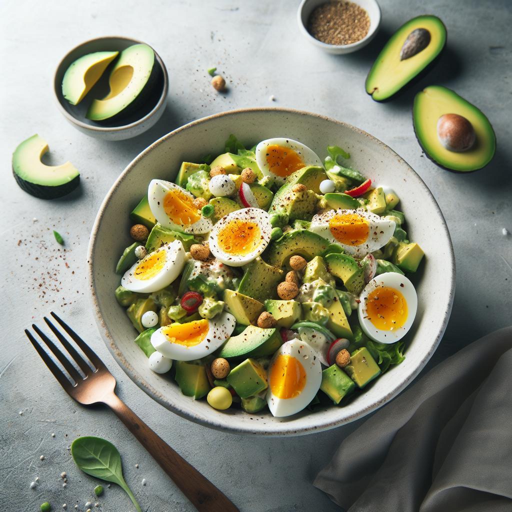 Creamy Avocado Egg Salad: A Nutritious Classic Remix