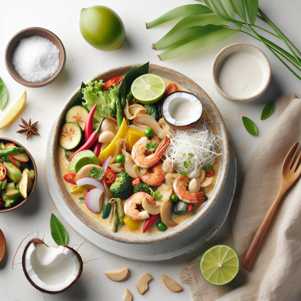Creamy Delights: Exploring Thai Recipes with Coconut Milk