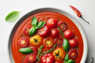 Savor the Flavor: Roasted Tomato & Red Pepper Soup Recipe