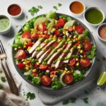 Zesty Turkey Taco Salad with Tangy Lime Dressing Delight