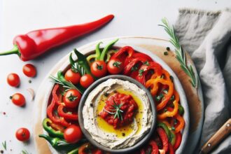 Bold & Bright: Discover the Magic of Roasted Red Pepper Dip